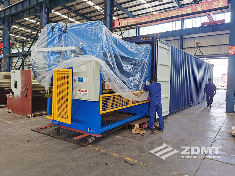 中東疫情沖擊之下，中德剪板機折彎機出口沙特